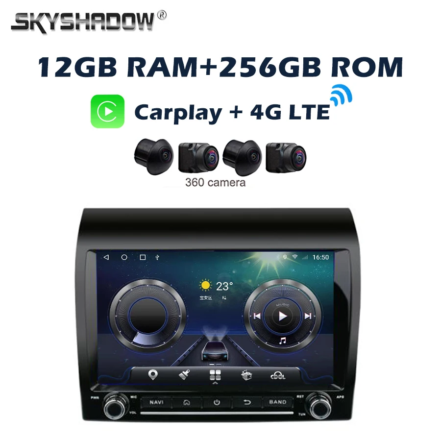 8" 360 Camera Carplay Auto Android 14 12G+256G IPS 4G LTE Car DVD Player GPS WIFI Bluetooth Radio for Fiat Ducato 2009-2014 2015
8" 360 Camera Carplay Auto Android 14 12G+256G IPS 4G LTE Car DVD Player GPS WIFI Bluetooth Radio for Fiat Ducato 2009-2014 2015