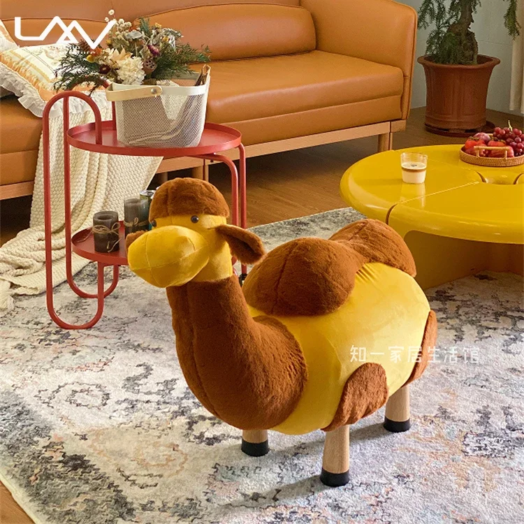 Hot Sale Living Room Velvet Stool Cartoon Stool For Child Camel Animal Shape Ottoman Furniture
Hot Sale Living Room Velvet Stool Cartoon Stool For Child Camel Animal Shape Ottoman Furniture