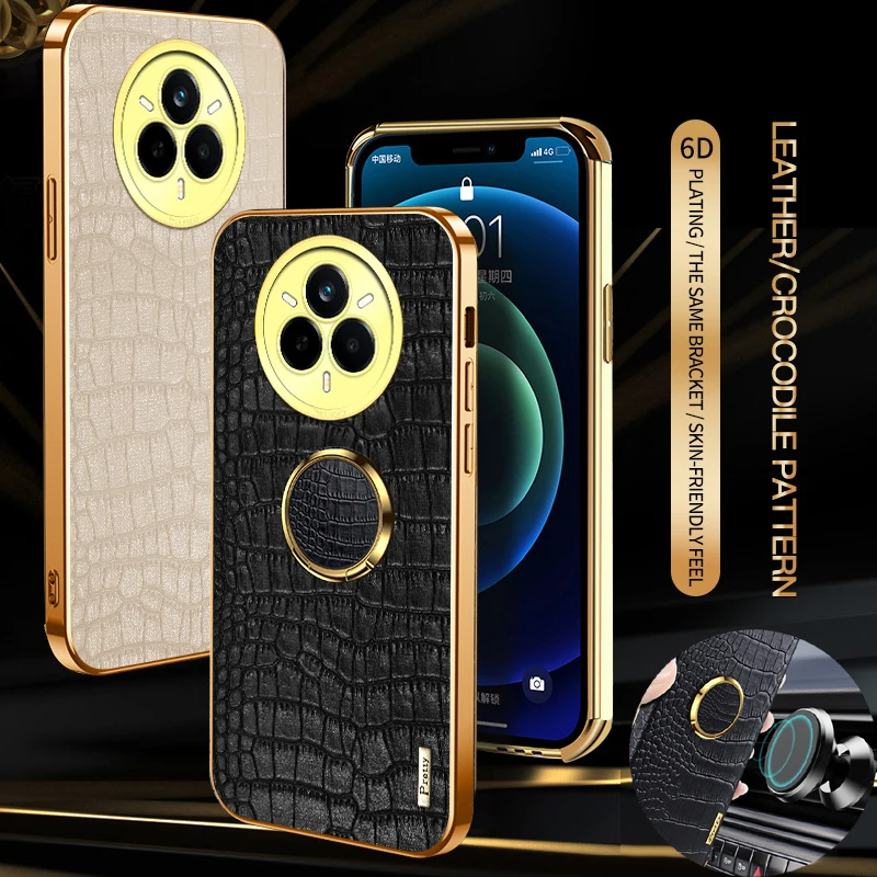 Magnetic Holder Stand Cover Cases for Realme 14 Pro Lite 10T 13 12x 11 Pro Plus 5G 4G Crocodile Leather Silicone Soft Phone Case
Magnetic Holder Stand Cover Cases for Realme 14 Pro Lite 10T 13 12x 11 Pro Plus 5G 4G Crocodile Leather Silicone Soft Phone Case