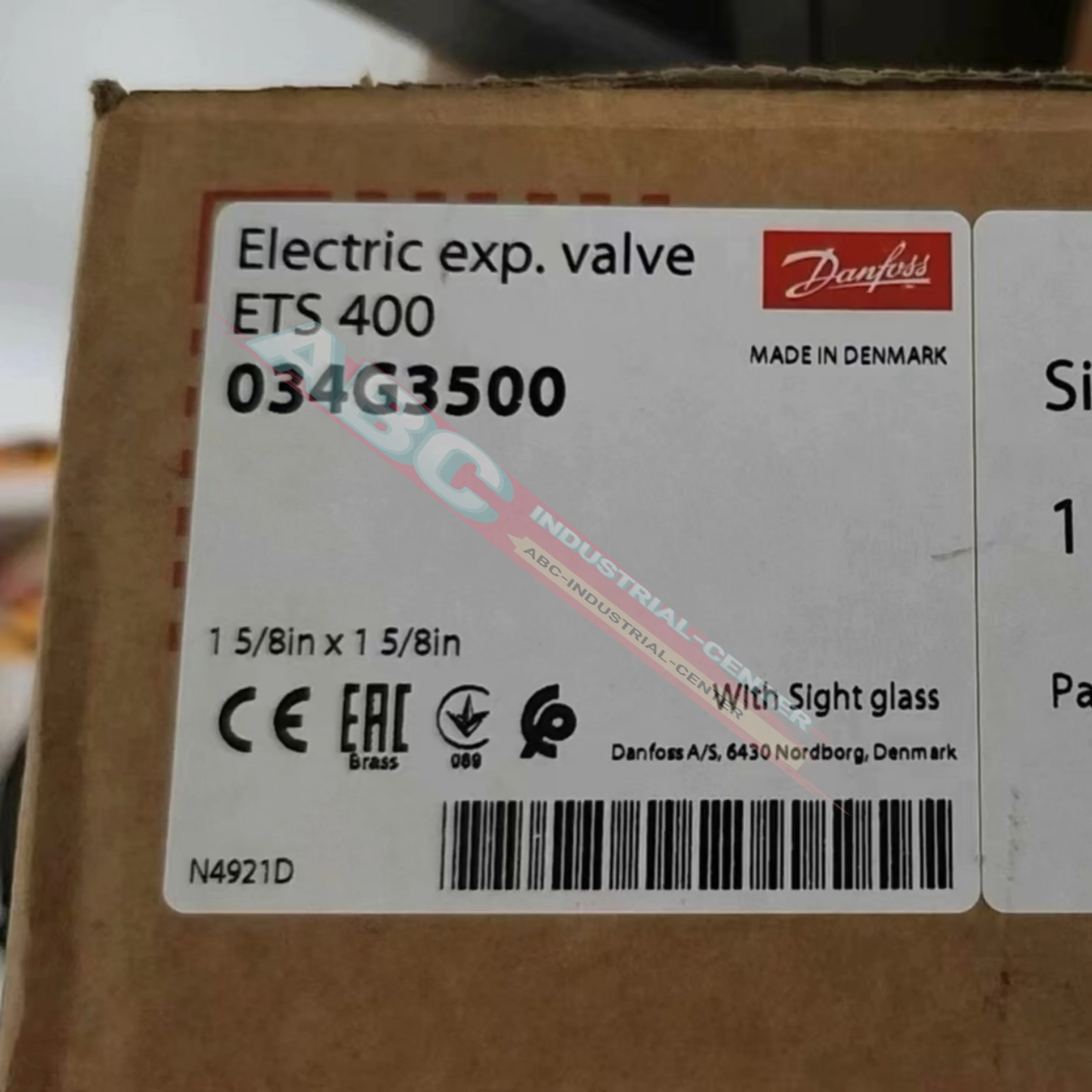 034G3500 ETS400 034G3501 ETS400 New original electronic expansion valve
034G3500 ETS400 034G3501 ETS400 New original electronic expansion valve