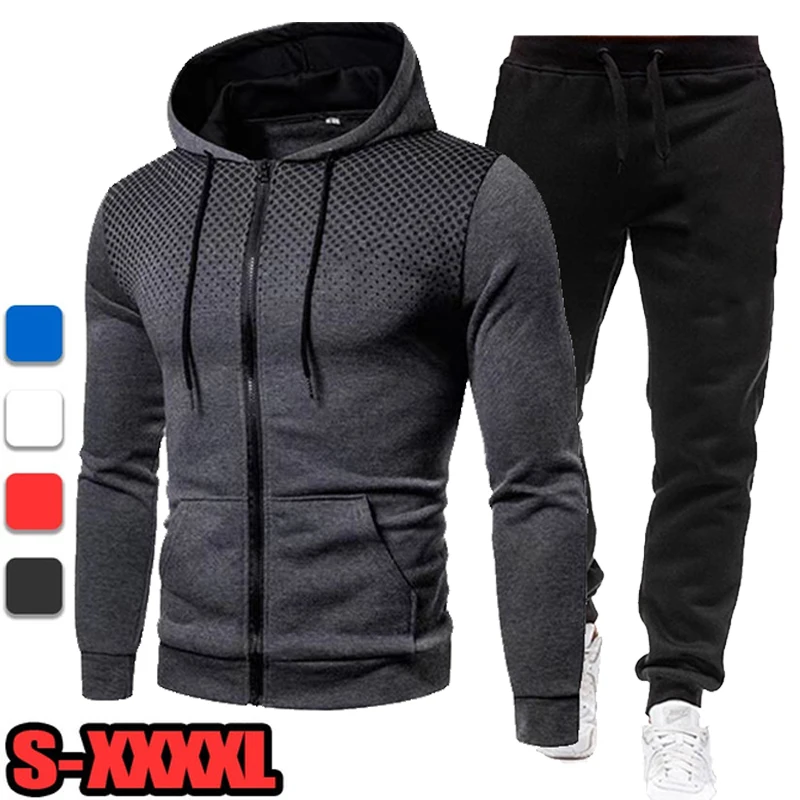 Newest Men Slim Fit Zipper Jacket And Black Pant Set Outdoor Casual Sweatshirt Suits
Newest Men Slim Fit Zipper Jacket And Black Pant Set Outdoor Casual Sweatshirt Suits