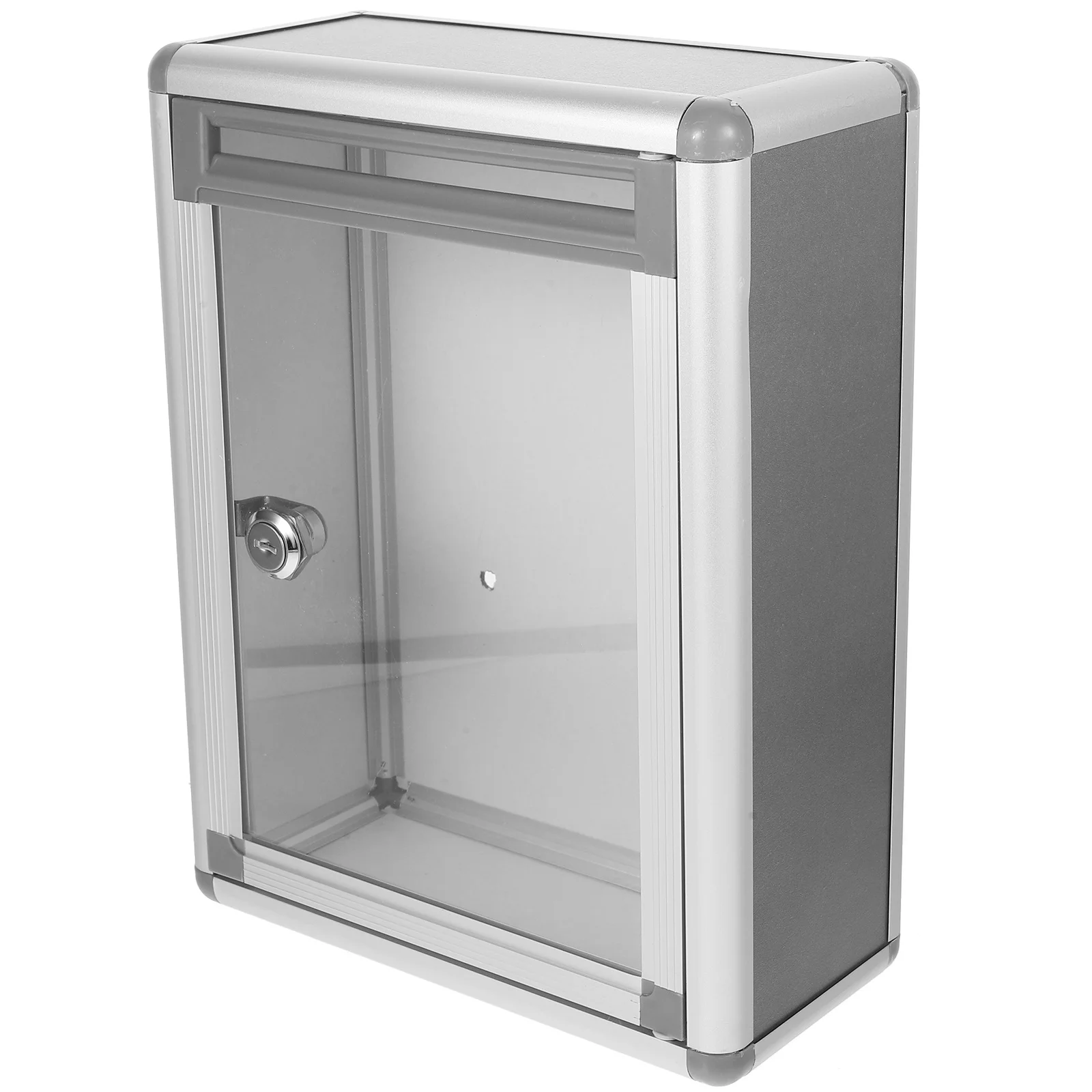 Aluminum Alloy Mailbox Large Capacity Wall Mount Lockable Suggestion Case Office Factory School Letter Storage Box Secure
Aluminum Alloy Mailbox Large Capacity Wall Mount Lockable Suggestion Case Office Factory School Letter Storage Box Secure