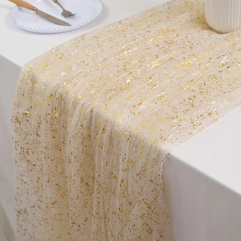 1 Yard Silver & Gold 1.5m Foil-Printed Tulle Fabric for Party Wedding DIY
1 Yard Silver & Gold 1.5m Foil-Printed Tulle Fabric for Party Wedding DIY