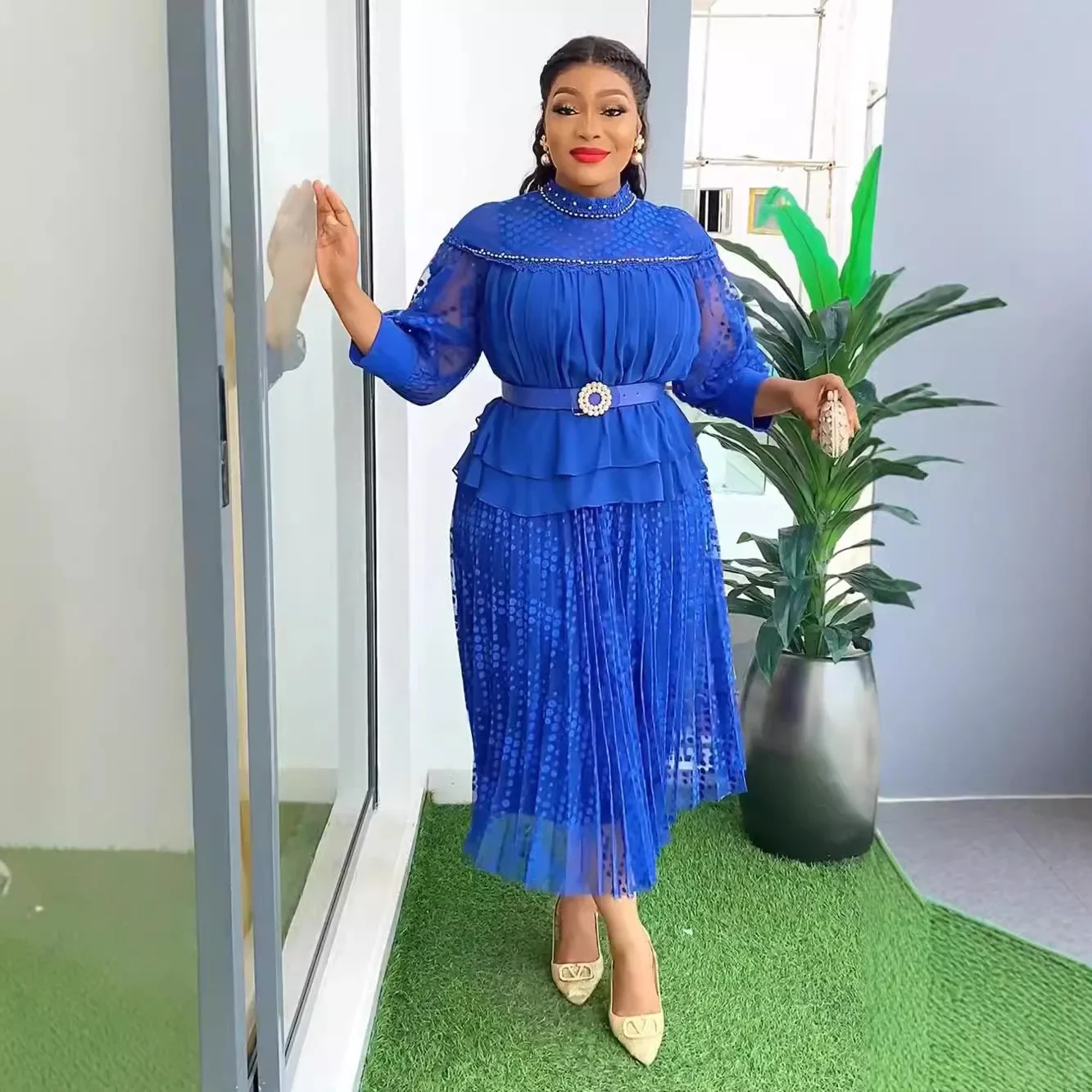 2025 New Fashion African Dresses for Women Beading Evening Party Gown Ankara Dashiki Africa Clothing Abaya Dubai Kaftan Vestidos
2025 New Fashion African Dresses for Women Beading Evening Party Gown Ankara Dashiki Africa Clothing Abaya Dubai Kaftan Vestidos