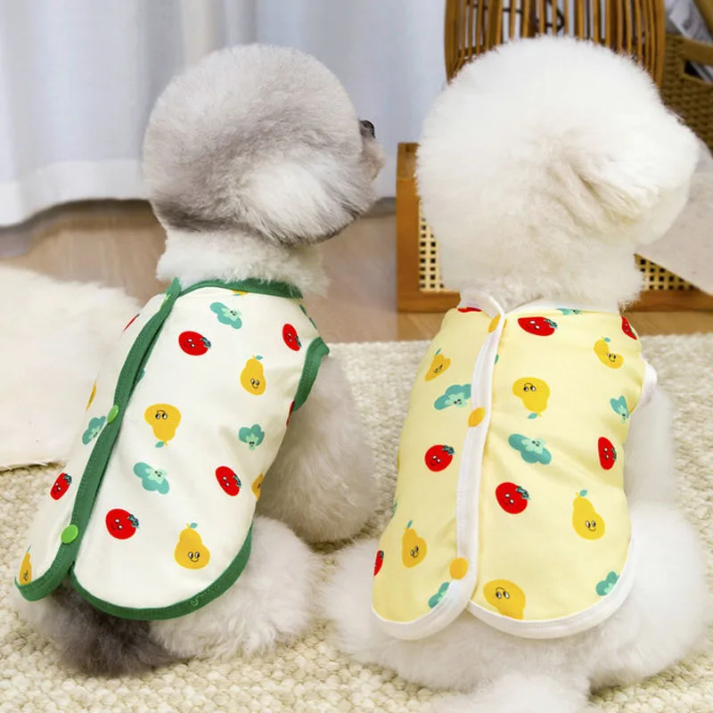 Thin Dog Coat Clothes Print Pet Clothes For Small Dogs Dachshund Shih Tzu Sleeveless Coat Jacket Puppy Clothing Vest Apparels XS
Thin Dog Coat Clothes Print Pet Clothes For Small Dogs Dachshund Shih Tzu Sleeveless Coat Jacket Puppy Clothing Vest Apparels XS