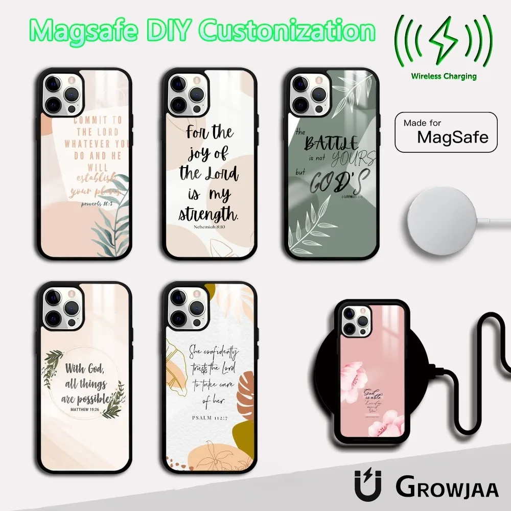 Bible Verse Quotes Phone Case For iPhone 16 15 14 13 12 11 Pro Max Plus Mini Magsafe Mirror Wireless Magnetic Cover
Bible Verse Quotes Phone Case For iPhone 16 15 14 13 12 11 Pro Max Plus Mini Magsafe Mirror Wireless Magnetic Cover