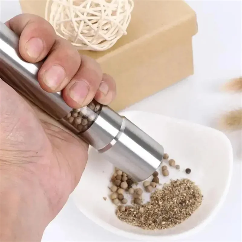 Manual Salt and Pepper Grinder ,Household Sea Salt Ginder,Creative Stainless Steel SpiceGrinder,Manual Sea Salt Mi
Manual Salt and Pepper Grinder ,Household Sea Salt Ginder,Creative Stainless Steel SpiceGrinder,Manual Sea Salt Mi