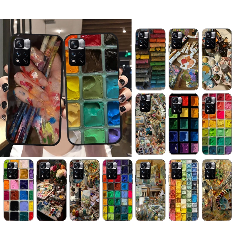 Phone Case For Xiaomi Poco C71 15T 14T Pro Redmi note 15 14 14 13 Pro Redmi A5 15C 13C watercolor paints Palette
Phone Case For Xiaomi Poco C71 15T 14T Pro Redmi note 15 14 14 13 Pro Redmi A5 15C 13C watercolor paints Palette