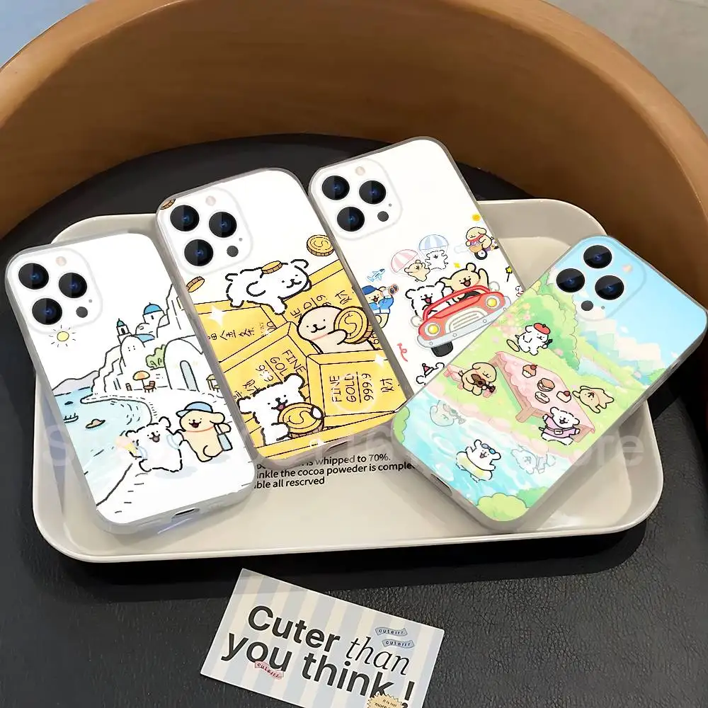 Kawaii Line Puppy Cute Cartoon Couple Print Phone Case for iPhone 16,17,15,14,13,12Pro Max,11,For iPhone Air,e Shockproof Coque
Kawaii Line Puppy Cute Cartoon Couple Print Phone Case for iPhone 16,17,15,14,13,12Pro Max,11,For iPhone Air,e Shockproof Coque