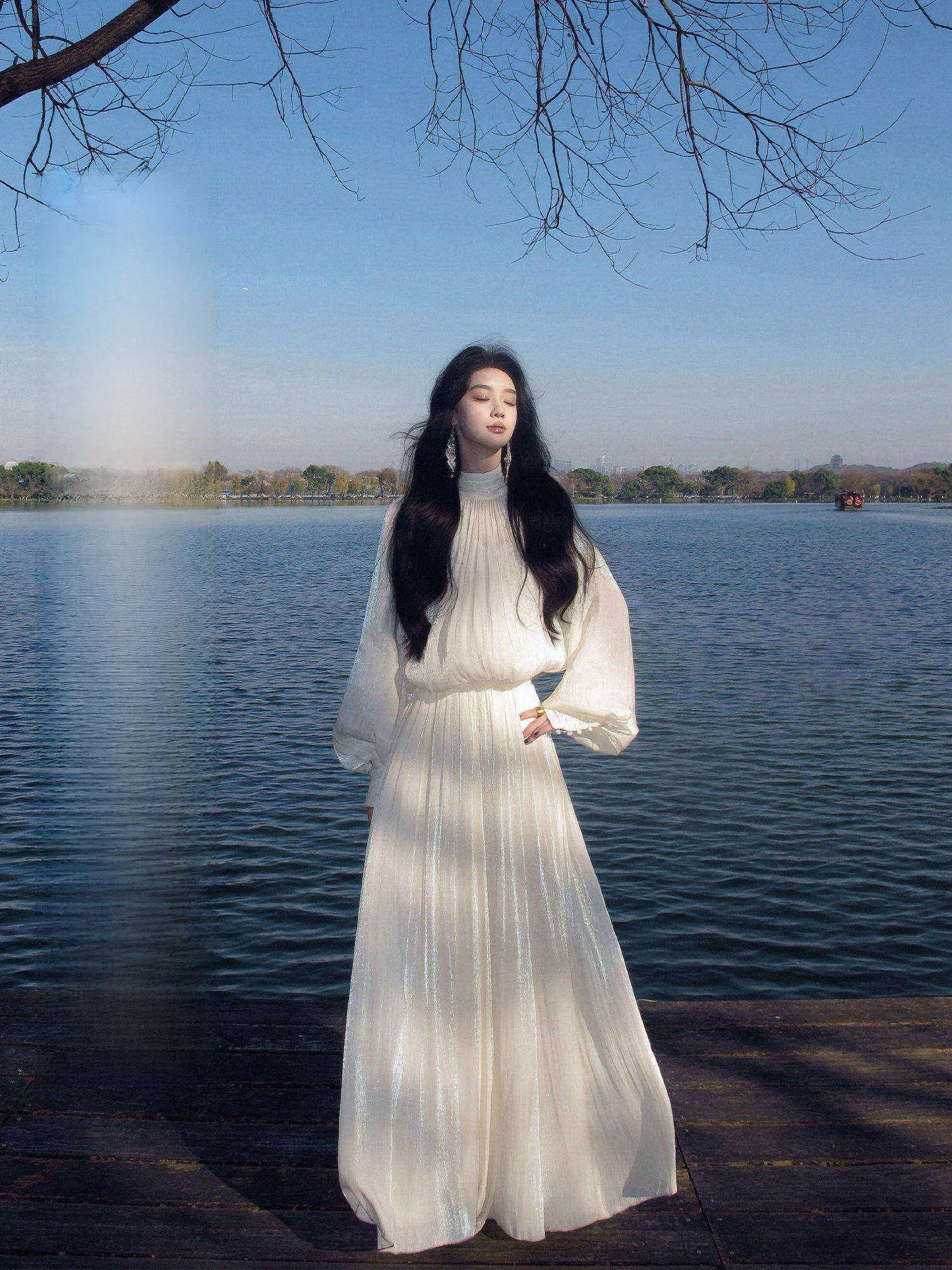 Elegant White Shirt Women's Top Slimming Half Skirt Set Spring Summer Unique Stylish Fashion Polyester Fiber Long Sleeve Stan...
Elegant White Shirt Women's Top Slimming Half Skirt Set Spring Summer Unique Stylish Fashion Polyester Fiber Long Sleeve Stan...