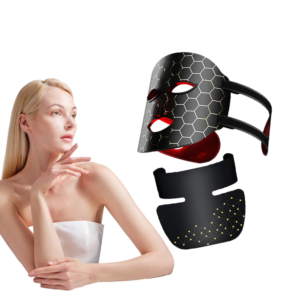 Face Neck Silicone Facial LED Mask Red Light Therapy Face Anti-Wrinkle Brighten 3D LED Phototherapy Mask Beauty Device
Face Neck Silicone Facial LED Mask Red Light Therapy Face Anti-Wrinkle Brighten 3D LED Phototherapy Mask Beauty Device