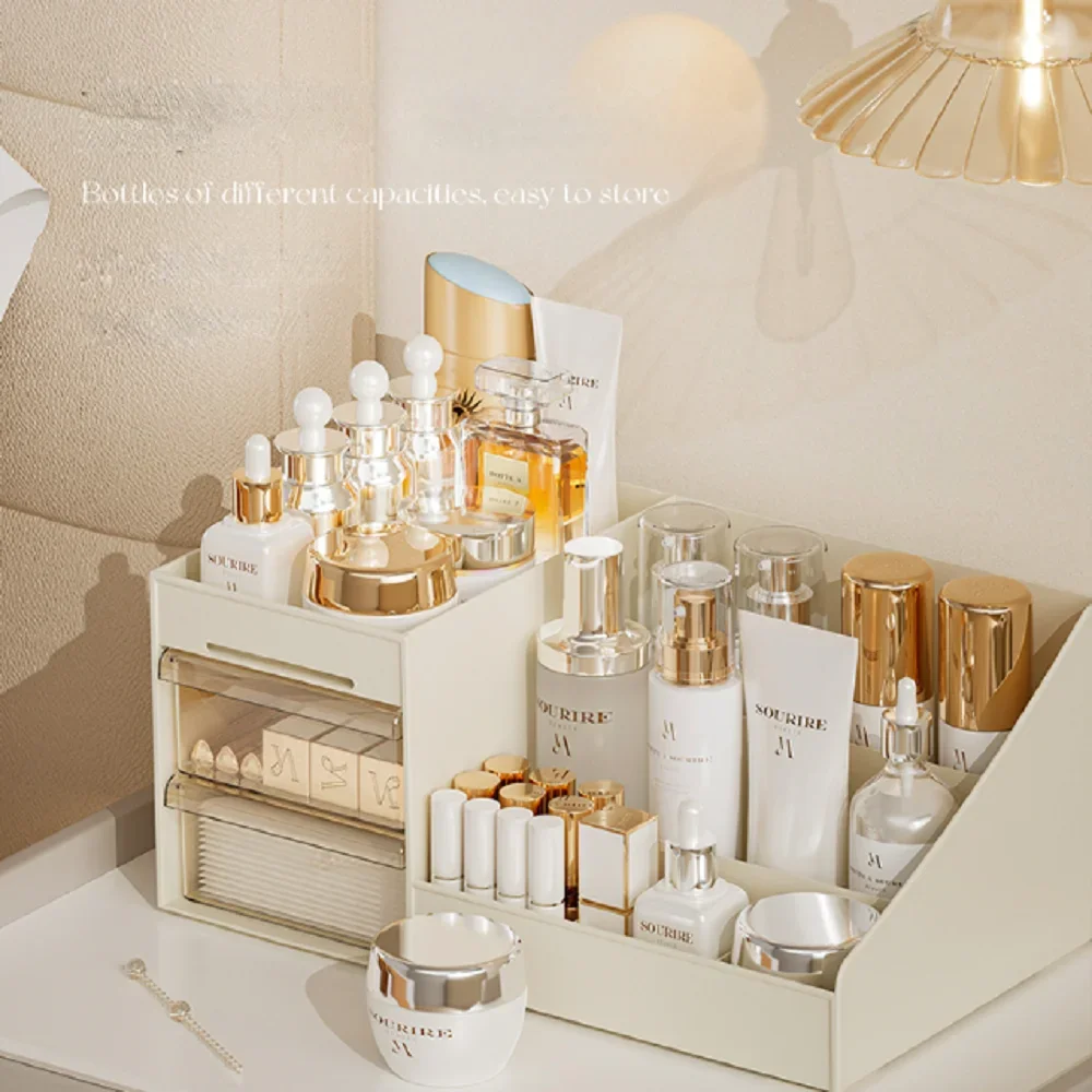 Transparent Drawer Style Makeup Box Dormitory Organizer Plastic Cosmetics Skincare Dressing Table Desktop Storage Box
Transparent Drawer Style Makeup Box Dormitory Organizer Plastic Cosmetics Skincare Dressing Table Desktop Storage Box