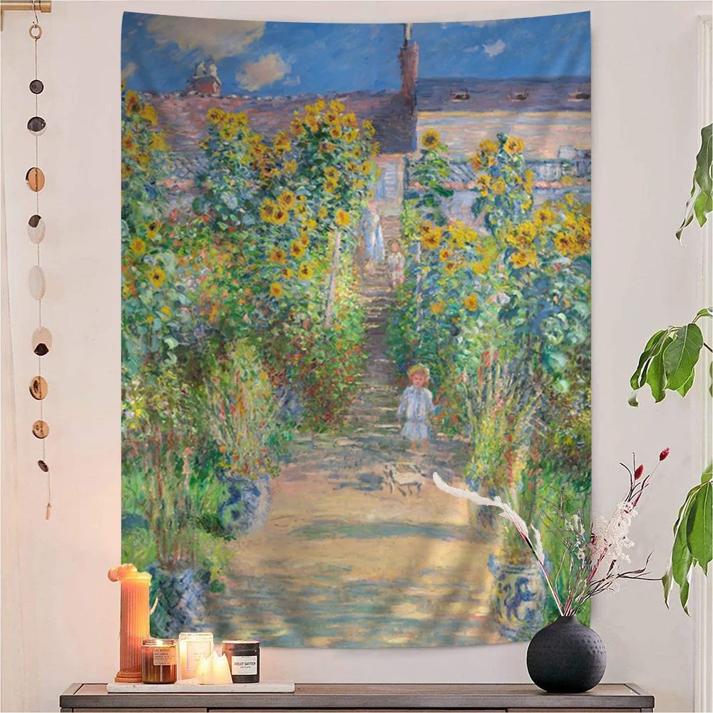 Monet Artwork Canvas Painting Cartoon Tapestry Art Science Fiction Room Home Decor Wall Hanging Home Decor
Monet Artwork Canvas Painting Cartoon Tapestry Art Science Fiction Room Home Decor Wall Hanging Home Decor