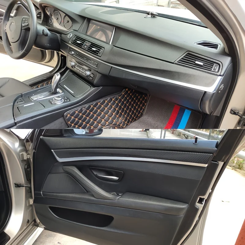 Carbon Fiber for BMW 5 Series F10 F11 2011-2017 Car Film Interior Stickers Center Console Gear Dashboard Air Door Handle
Carbon Fiber for BMW 5 Series F10 F11 2011-2017 Car Film Interior Stickers Center Console Gear Dashboard Air Door Handle