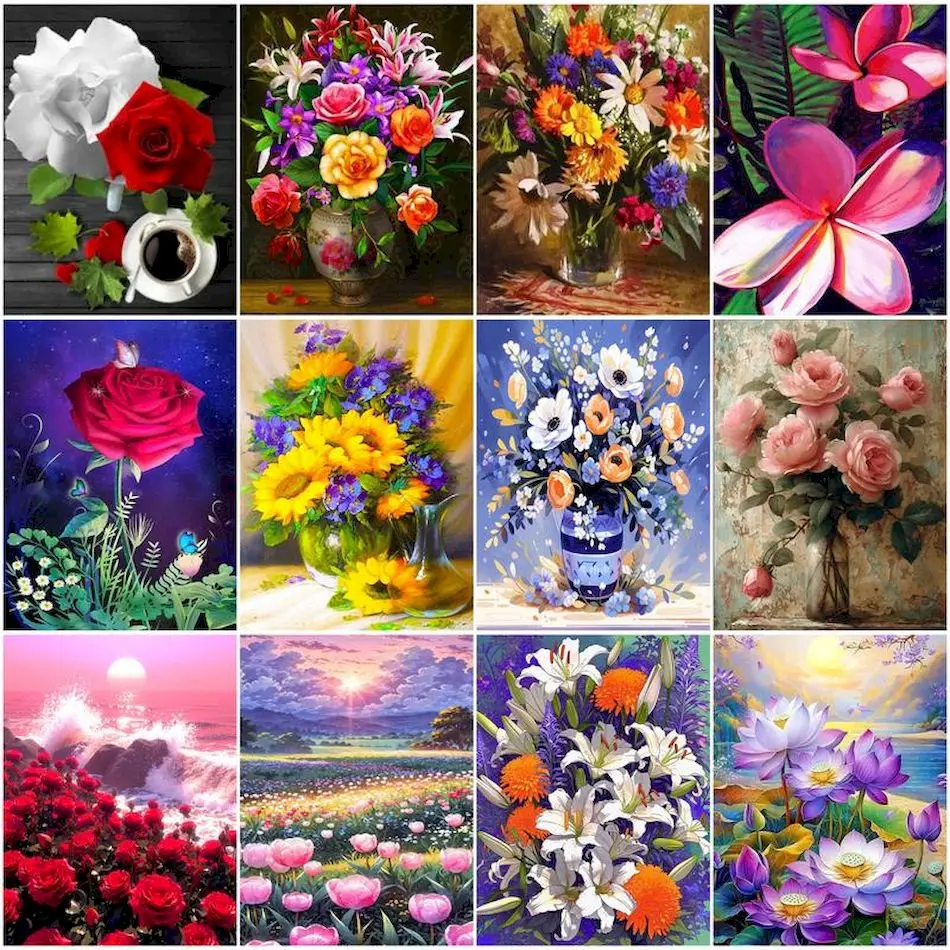 RUOPOTY Painting By Numbers For Adults Flowers Picture Drawing On Canvas Arts Crafts Handiwork Diy Original Gifts Art Supplies
RUOPOTY Painting By Numbers For Adults Flowers Picture Drawing On Canvas Arts Crafts Handiwork Diy Original Gifts Art Supplies