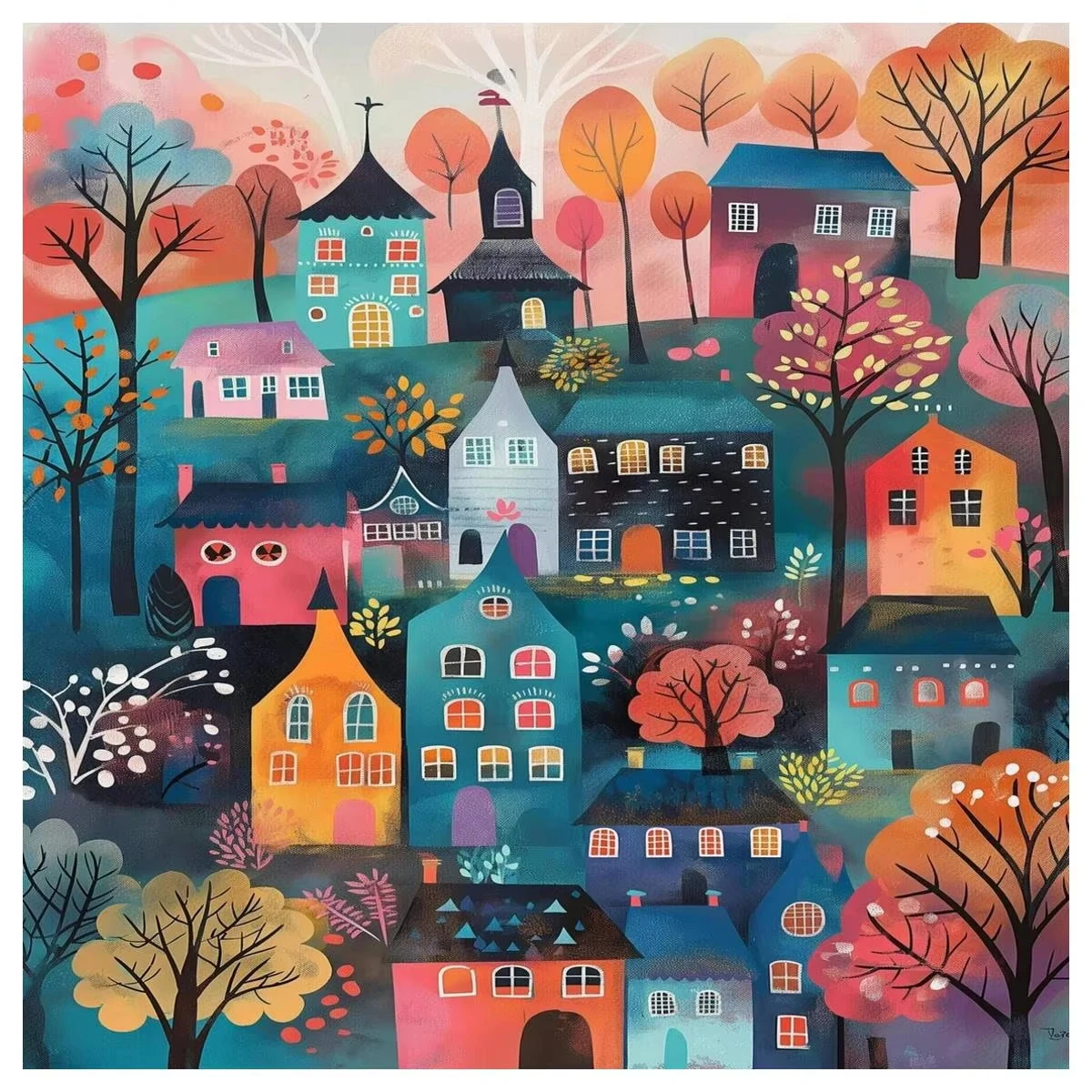 500/1024PCS Jigsaw Puzzle Peaceful Art House Landscape For Adults Ideal For Stress Relief And Relaxation
500/1024PCS Jigsaw Puzzle Peaceful Art House Landscape For Adults Ideal For Stress Relief And Relaxation