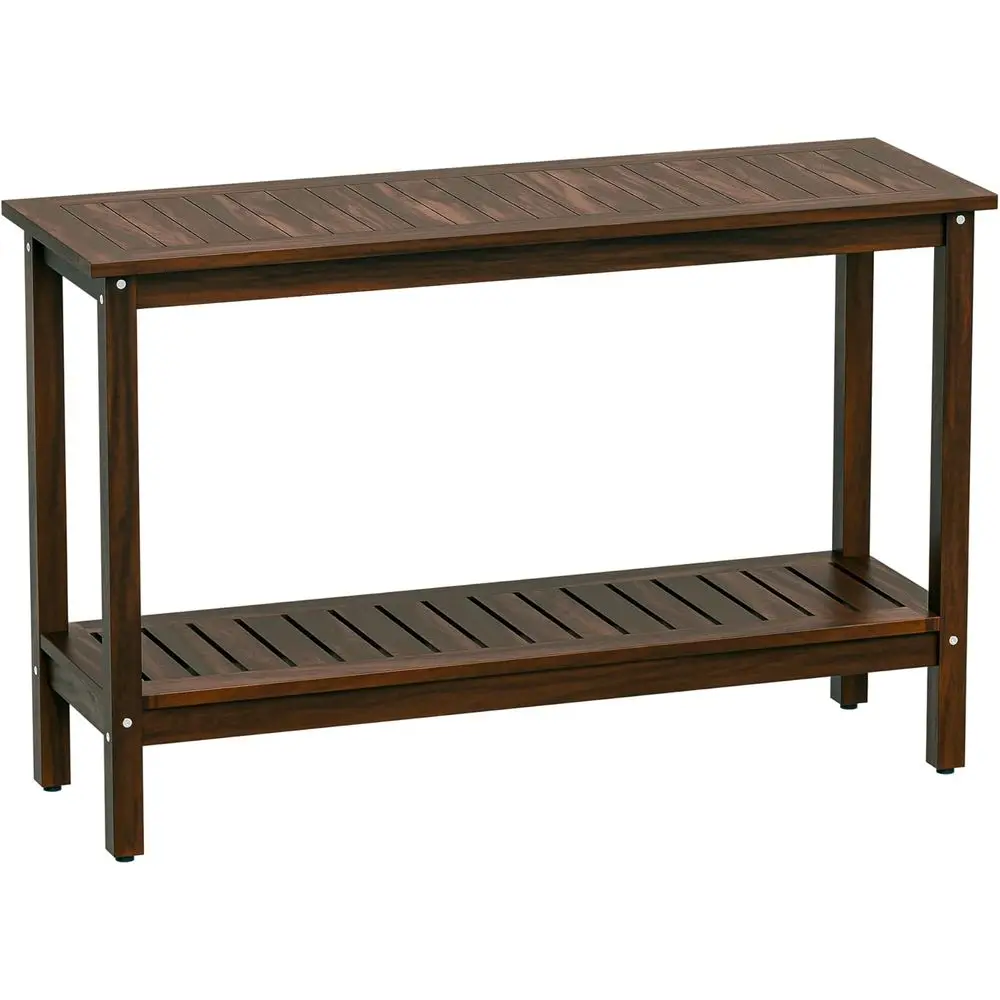 All-Weather Patio Bar Table with 2 Shelves, 48 Solid Wood Indoor/Outdoor Multipurpose Buffet Storage Organizer and Adjustable Fe
All-Weather Patio Bar Table with 2 Shelves, 48 Solid Wood Indoor/Outdoor Multipurpose Buffet Storage Organizer and Adjustable Fe