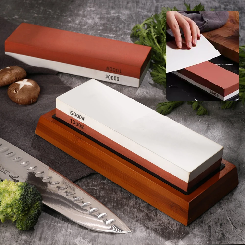 Quality Sharpening Stones 1000/6000 Grit Double Sided Available Sharpening Stones Sharpener Non-slip Base & Angle Indicator
Quality Sharpening Stones 1000/6000 Grit Double Sided Available Sharpening Stones Sharpener Non-slip Base & Angle Indicator