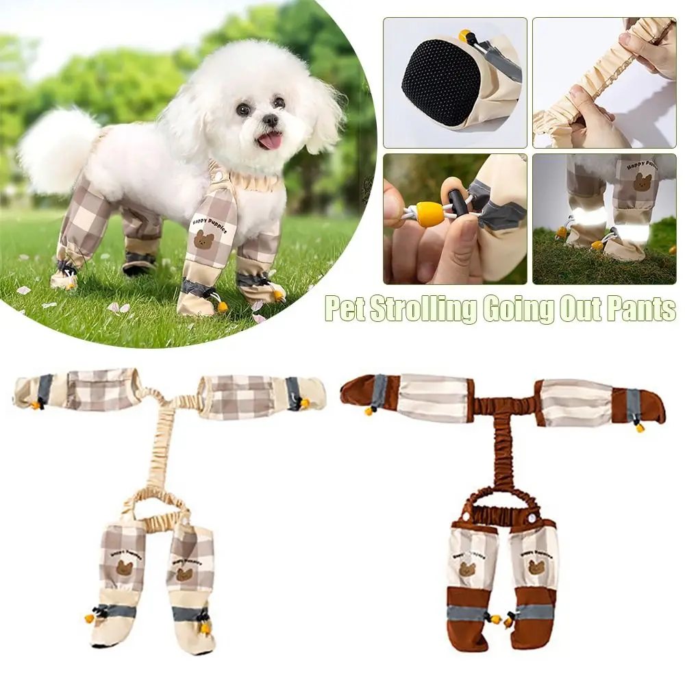 Reflective Stripe Pet Strolling Going Out Pants Full Leg Protection Dust-proof Dog Four-Legged Pants Anti-Slip Adjustable
Reflective Stripe Pet Strolling Going Out Pants Full Leg Protection Dust-proof Dog Four-Legged Pants Anti-Slip Adjustable