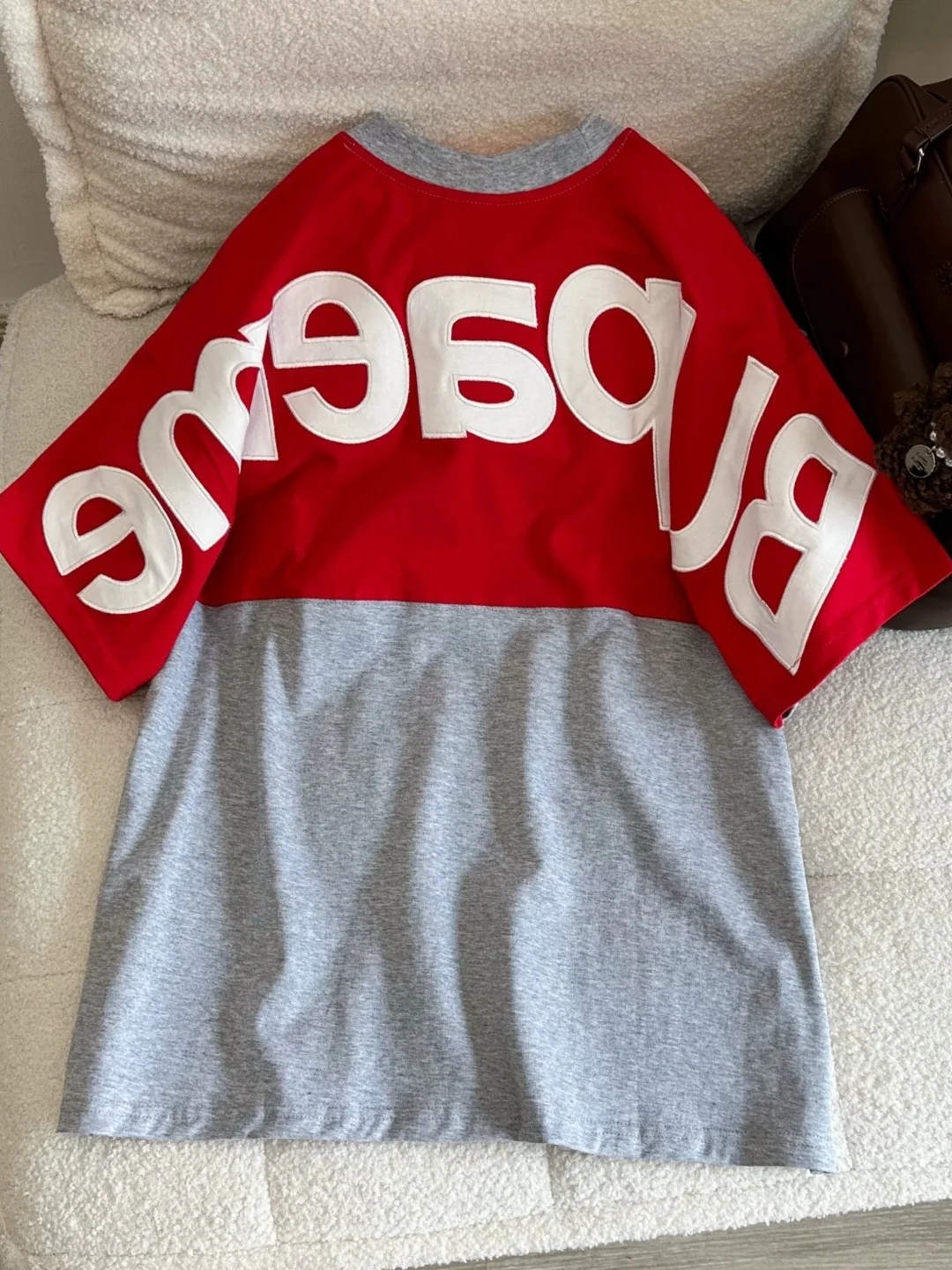 Street Style Color Block Pure Cotton Short Sleeve T-Shirt Women Summer Loose Casual Feel Upperwear Letter Pattern
Street Style Color Block Pure Cotton Short Sleeve T-Shirt Women Summer Loose Casual Feel Upperwear Letter Pattern
