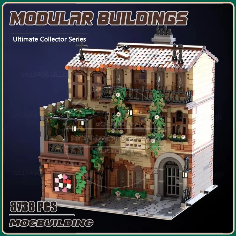 UCS Balcony MOC Building Blocks Castle Architecture Modular Technology Bricks Creative Display DIY Assembly Model Toys Xmas Gift
UCS Balcony MOC Building Blocks Castle Architecture Modular Technology Bricks Creative Display DIY Assembly Model Toys Xmas Gift