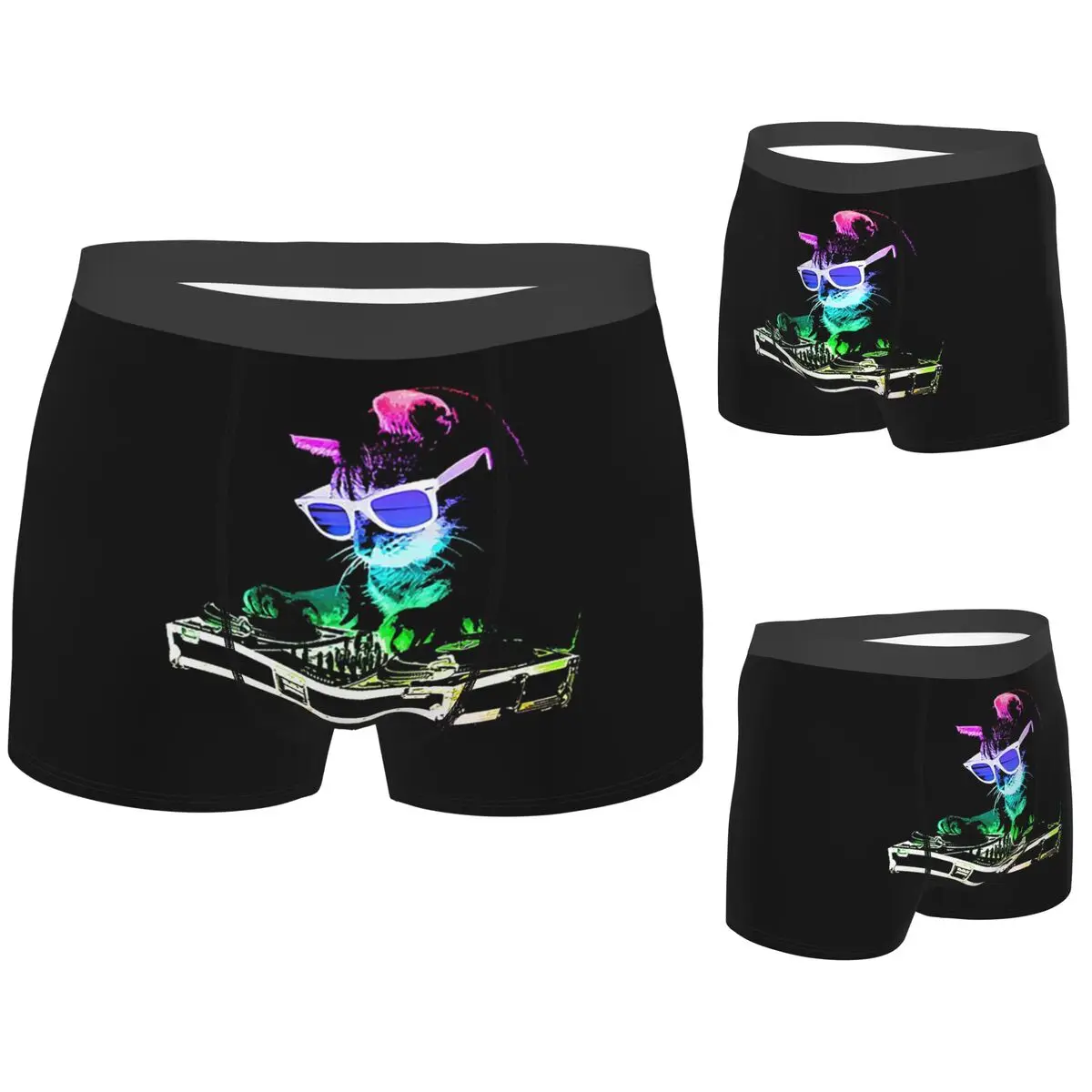 Трусы-боксеры, шорты House Cat Rainbow Dj Kitty, мужские дышащие трусы для Homme, мужские подарки бойфренду 
Трусы-боксеры, шорты House Cat Rainbow Dj Kitty, мужские дышащие трусы для Homme, мужские подарки бойфренду
