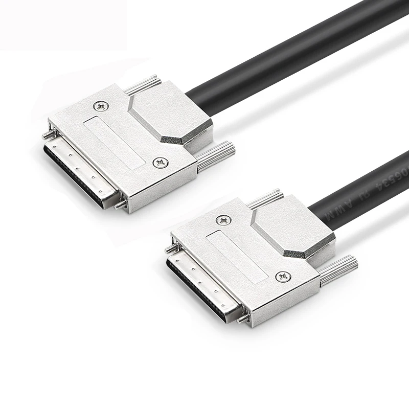 SCSI cable VHDCI68 to VHDCI68 cable SCSI 68Pin Data cable SCSI burner connection cable
SCSI cable VHDCI68 to VHDCI68 cable SCSI 68Pin Data cable SCSI burner connection cable