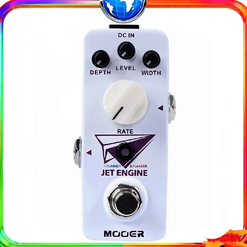MOOER Jet Engine Guitar Pedal Multi-Frequency Flanger True Bypass Dual Modes Digital Effect for Electric Guitar
MOOER Jet Engine Guitar Pedal Multi-Frequency Flanger True Bypass Dual Modes Digital Effect for Electric Guitar