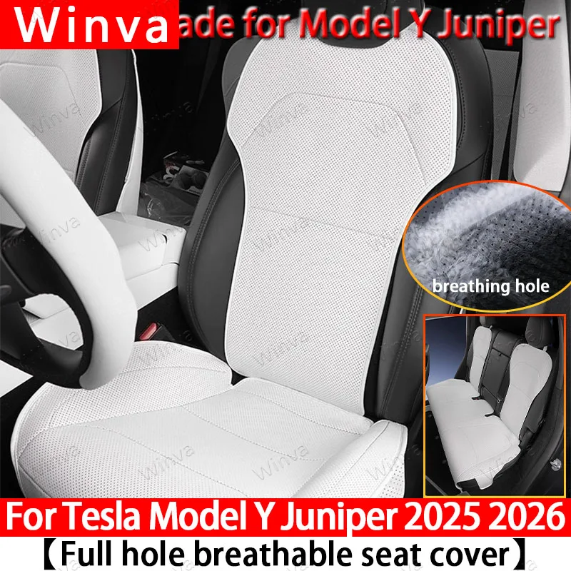 Дышащие и нескользящие чехлы на 5 сидений для Tesla Model Y Juniper 2025-2026: полный комплект, защита сидений и спинок, автомобильные аксессуары
Дышащие и нескользящие чехлы на 5 сидений для Tesla Model Y Juniper 2025-2026: полный комплект, защита сидений и спинок, автомобильные аксессуары