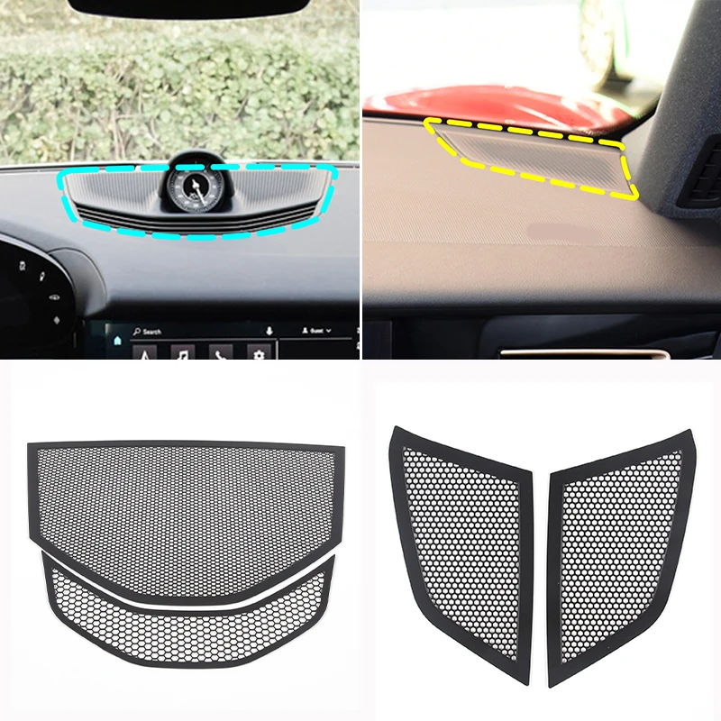 For Porsche Taycan 2019-2022 Stainless Steel Car Interior Dashboard Audio Stereo Speaker Decorative Cover Auto Accessories
For Porsche Taycan 2019-2022 Stainless Steel Car Interior Dashboard Audio Stereo Speaker Decorative Cover Auto Accessories