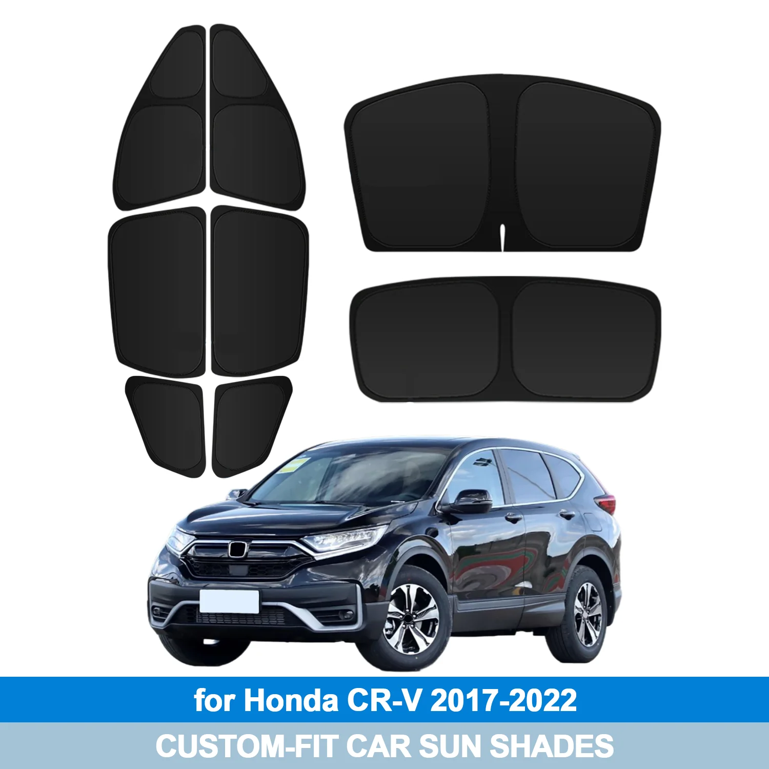 For Honda CR-V 2017-2022 Windshield Sun Shade Side Window Shades Cover Sun Visor Shield Privacy Protection
For Honda CR-V 2017-2022 Windshield Sun Shade Side Window Shades Cover Sun Visor Shield Privacy Protection