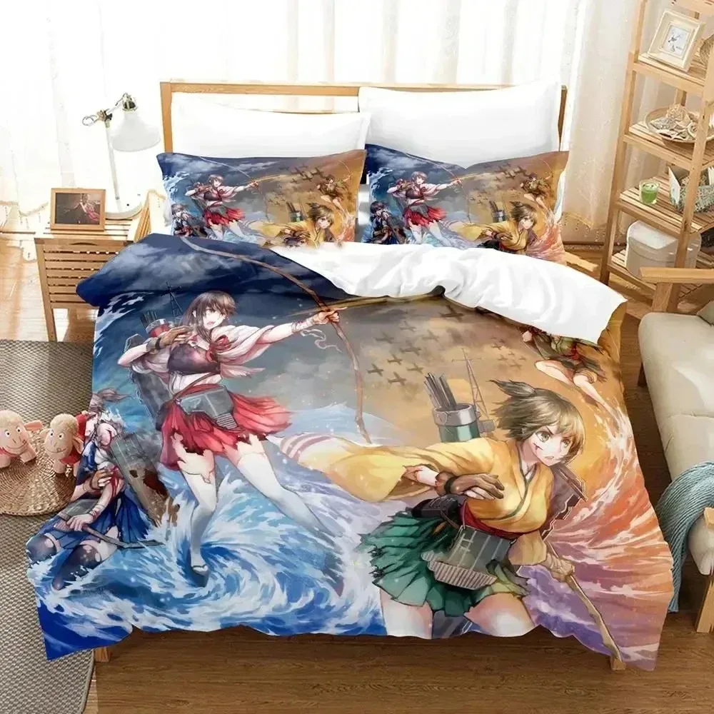 Anime Kantai Collection Bedding Set Duvet Cover Bed Set Quilt Cover Pillowcase Comforter king Queen Size Boys Adult Bedding Set
Anime Kantai Collection Bedding Set Duvet Cover Bed Set Quilt Cover Pillowcase Comforter king Queen Size Boys Adult Bedding Set