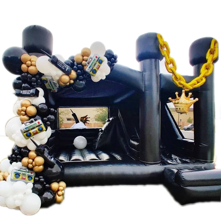 Black Wedding Bounce House Inflatable Bounce House for Party Event Kids Jump
Black Wedding Bounce House Inflatable Bounce House for Party Event Kids Jump
