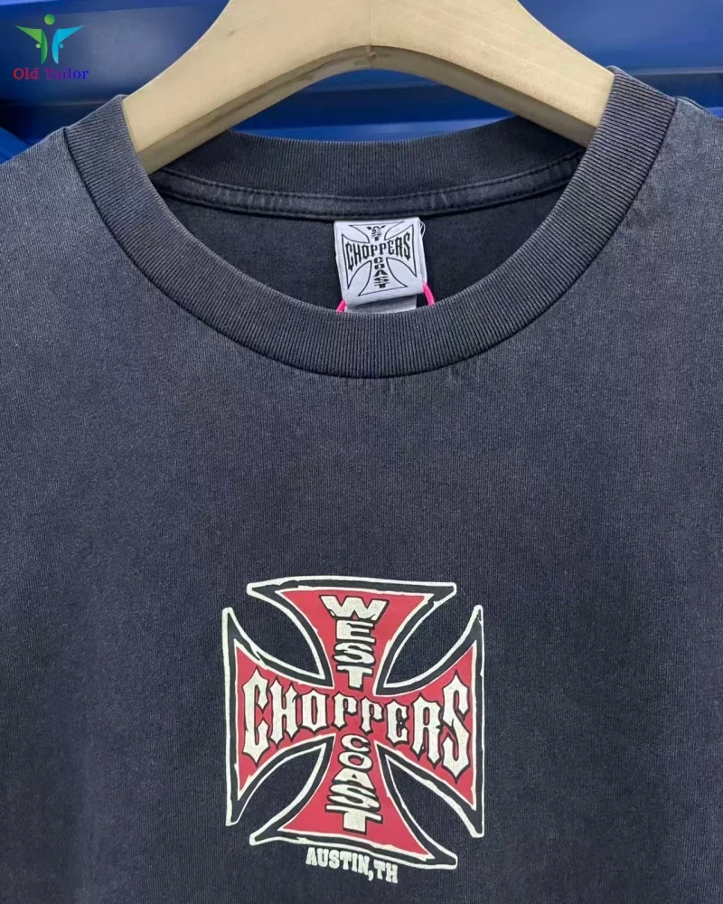 Западное побережье Choppers Модная винтажная футболка в стиле ретро с вышивкой крестообразного дизайна High Street, редкая красная версия
Западное побережье Choppers Модная винтажная футболка в стиле ретро с вышивкой крестообразного дизайна High Street, редкая красная версия