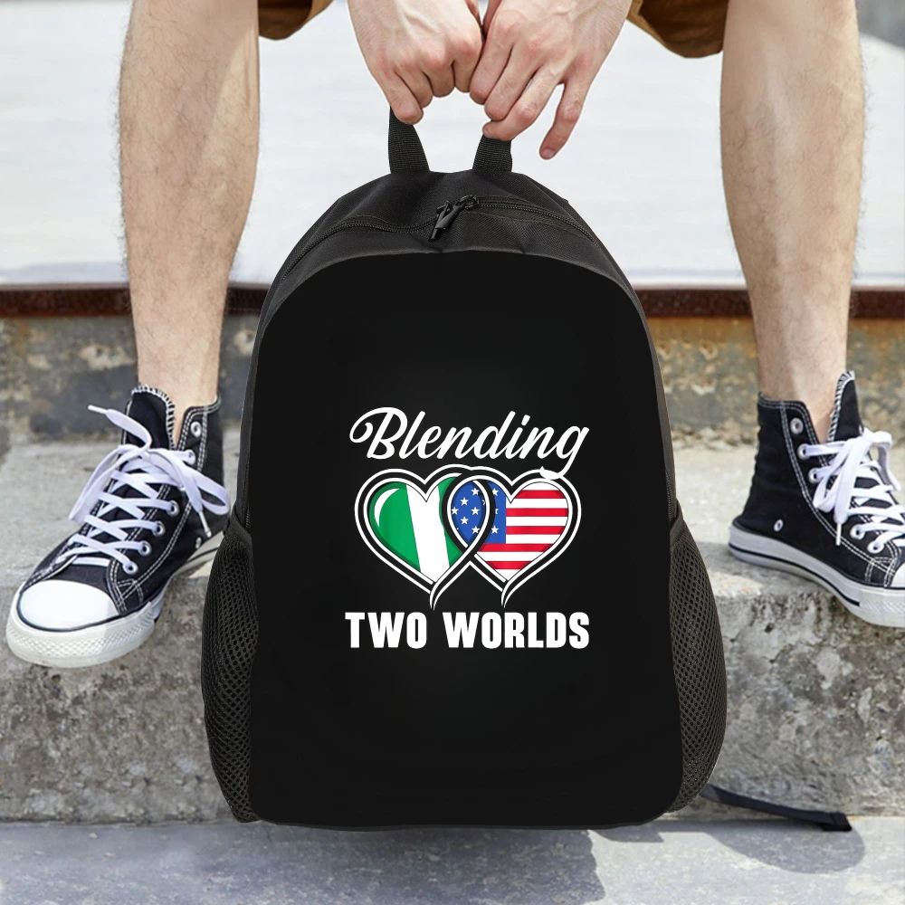 College Backpacks for Women | Blending Two Worlds Heart Flags, Large Capacity, Photography Backpack, Comfortable & Stylish for School, Travel, and Outdoor Activities, Lightweight with Adjustable Straps, Lining, Zip Closure
College Backpacks for Women | Blending Two Worlds Heart Flags, Large Capacity, Photography Backpack, Comfortable & Stylish for School, Travel, and Outdoor Activities, Lightweight with Adjustable Straps, Lining, Zip Closure
