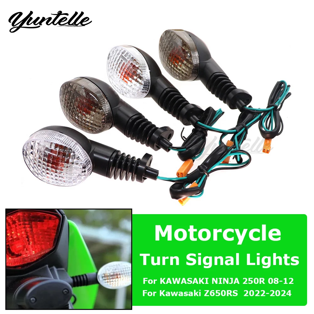 Turn Signal Indicator Light Blinker For KAWASAKI Ninja 250 R EX250 Z650RS ZR650 KLX 230 250 KLR650 Motorcycle Accessories Lamp
Turn Signal Indicator Light Blinker For KAWASAKI Ninja 250 R EX250 Z650RS ZR650 KLX 230 250 KLR650 Motorcycle Accessories Lamp