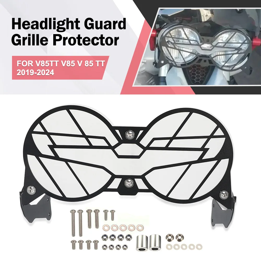 For Moto Guzzi V85TT 2019-2021-2022-2023-2024 Motorcycle Headlight Grille Guard Protector Decorative Headlamp Net Cover V85 TT
For Moto Guzzi V85TT 2019-2021-2022-2023-2024 Motorcycle Headlight Grille Guard Protector Decorative Headlamp Net Cover V85 TT