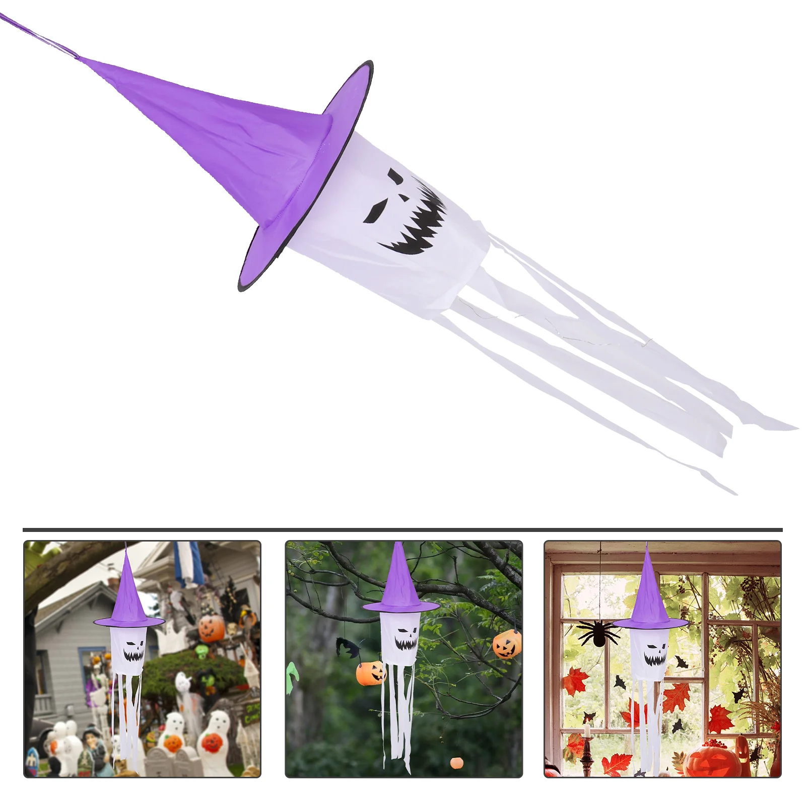 Luminous Windsock Halloween Decor Ghost Wind Direction Indicator Hanging Bag Garden Terrace Balcony Yard Durable Lightweight
Luminous Windsock Halloween Decor Ghost Wind Direction Indicator Hanging Bag Garden Terrace Balcony Yard Durable Lightweight