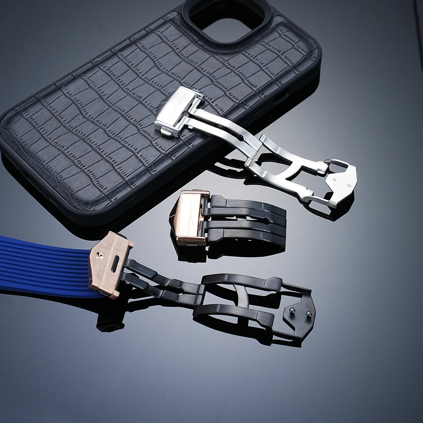 For HUBLOT silicone watchband with stainless steel clasp, leather watch bracelet with stainless steel clasp accessories 22mm
For HUBLOT silicone watchband with stainless steel clasp, leather watch bracelet with stainless steel clasp accessories 22mm