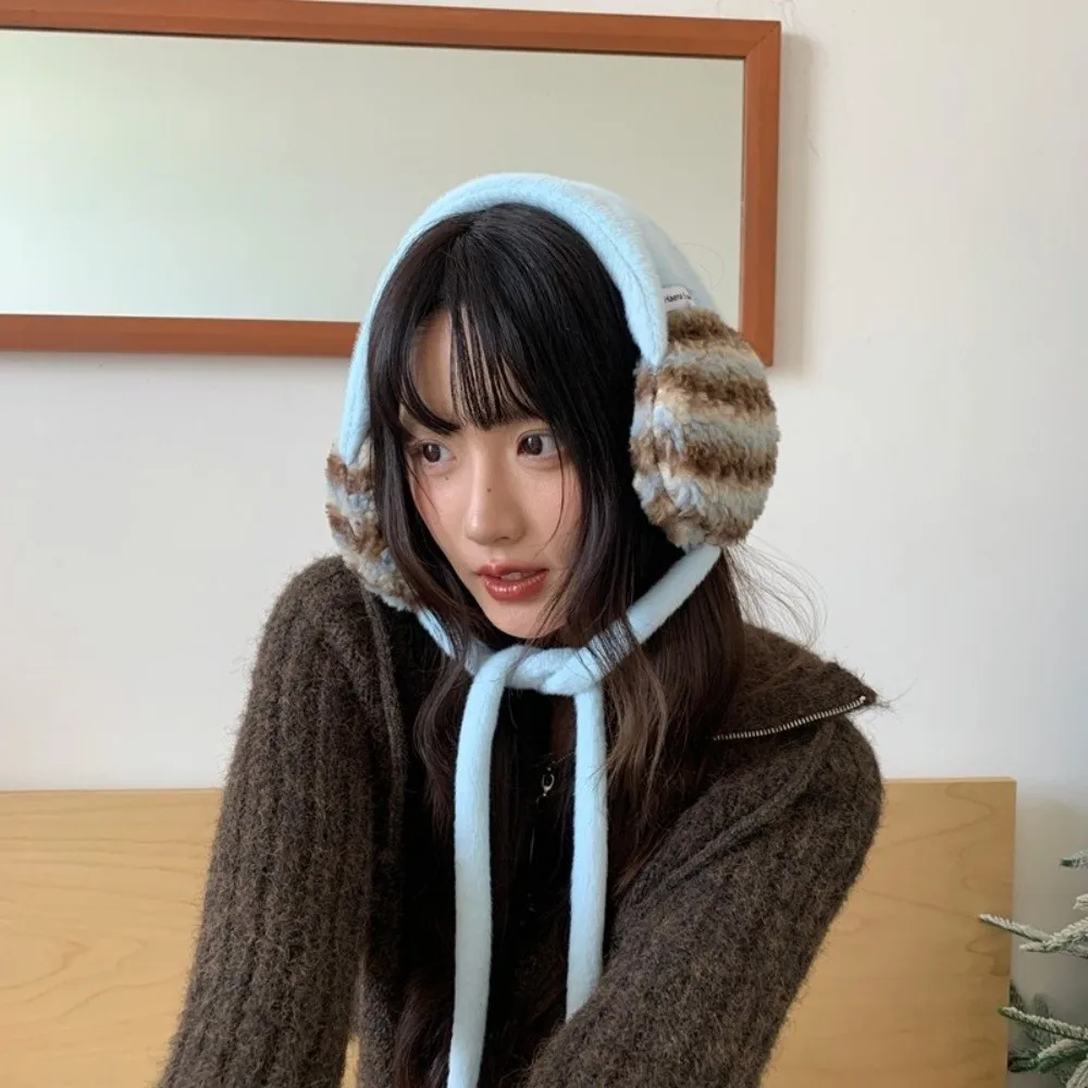 Милые толстые наушники на шнуровке, ветрозащитные, морозостойкие, пуловеры на шнуровке, сохраняющие тепло, женские наушники
Милые толстые наушники на шнуровке, ветрозащитные, морозостойкие, пуловеры на шнуровке, сохраняющие тепло, женские наушники