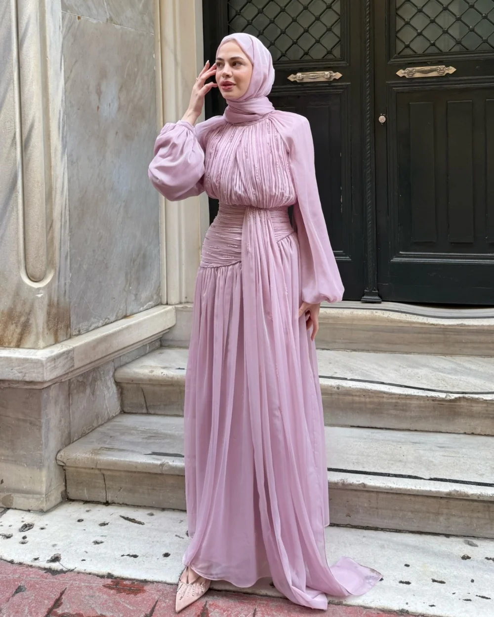 Customized Modern Style Chiffon Pleat A-line O-Neck Long Bespoke Occasion Prom Dresses Classic Exquisite Fashion
Customized Modern Style Chiffon Pleat A-line O-Neck Long Bespoke Occasion Prom Dresses Classic Exquisite Fashion