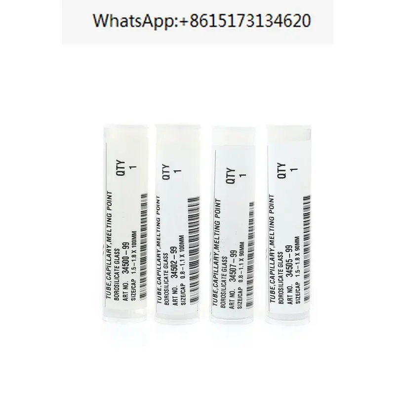 Kimble import melting point determination capillary melting point sample capillary 1.5-1.8mm 1.3-1.6mm
Kimble import melting point determination capillary melting point sample capillary 1.5-1.8mm 1.3-1.6mm