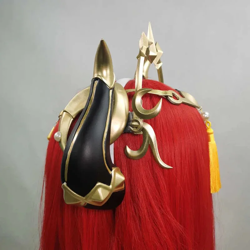 25COSNew Genshin Impact Nilou Cosplay Prop Horns Hairhoop Halloween Costume Accessories Hand made work
25COSNew Genshin Impact Nilou Cosplay Prop Horns Hairhoop Halloween Costume Accessories Hand made work