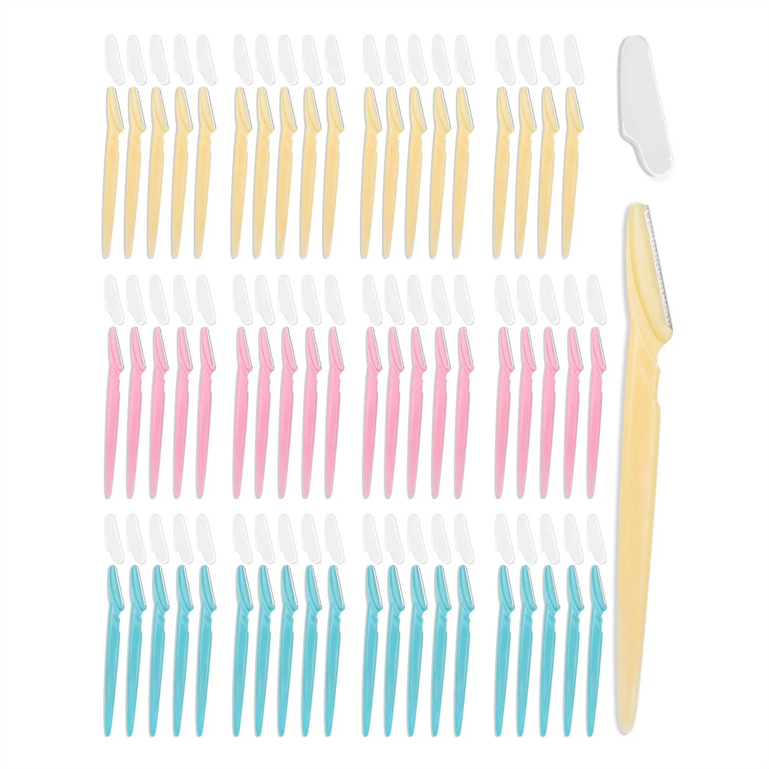 Dermaplane Razor 60 Pcs, Face Razors for Women and Men, Multipurpose Eyebrow Razor, Dermaplaning Tool for Face
Dermaplane Razor 60 Pcs, Face Razors for Women and Men, Multipurpose Eyebrow Razor, Dermaplaning Tool for Face