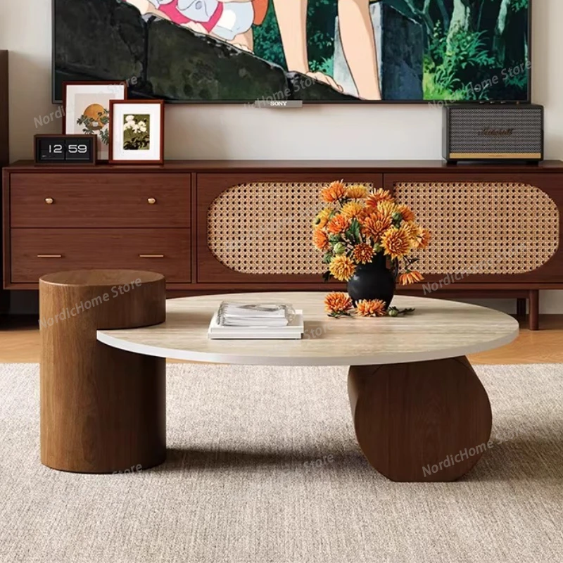 Multi-functional Round Coffee Tables Homestay Home Leisure Italian Coffee Tables Retro Wooden Furniture Table Basse
Multi-functional Round Coffee Tables Homestay Home Leisure Italian Coffee Tables Retro Wooden Furniture Table Basse
