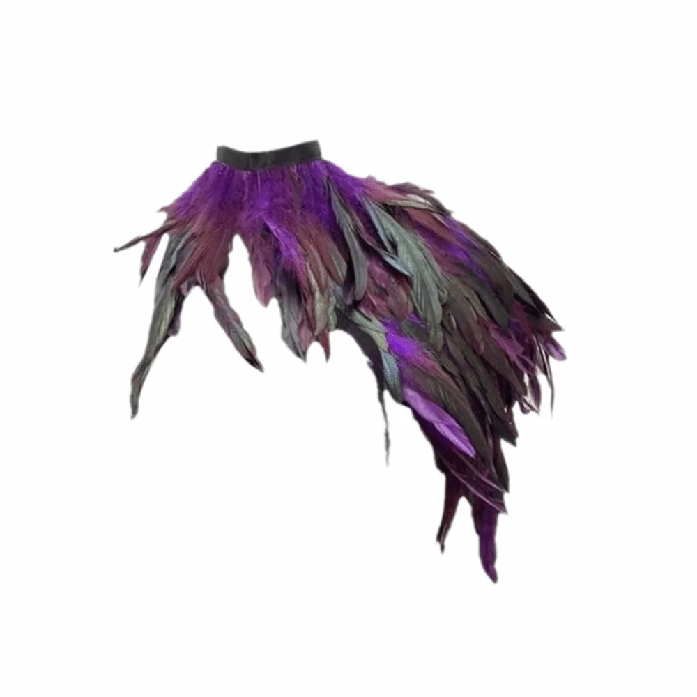 Creative Gothic Style Feather Shawl Party Wear Stage Performance Gothic Shawl Dress Cape Wedding Party
Creative Gothic Style Feather Shawl Party Wear Stage Performance Gothic Shawl Dress Cape Wedding Party