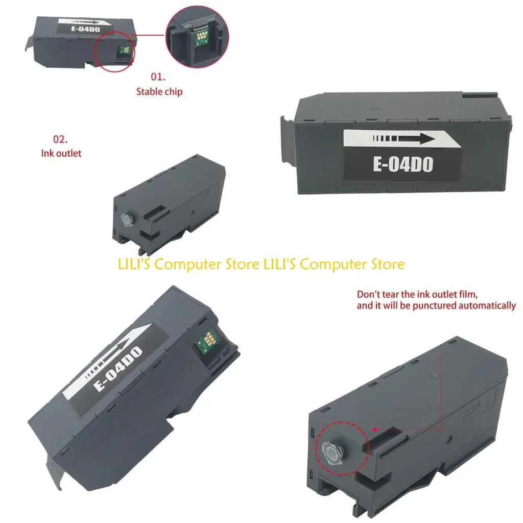 A52B T04D0 Картридж для обслуживания, картридж для сбора отработанных чернил для Eco для бака ET-7
A52B T04D0 Картридж для обслуживания, картридж для сбора отработанных чернил для Eco для бака ET-7