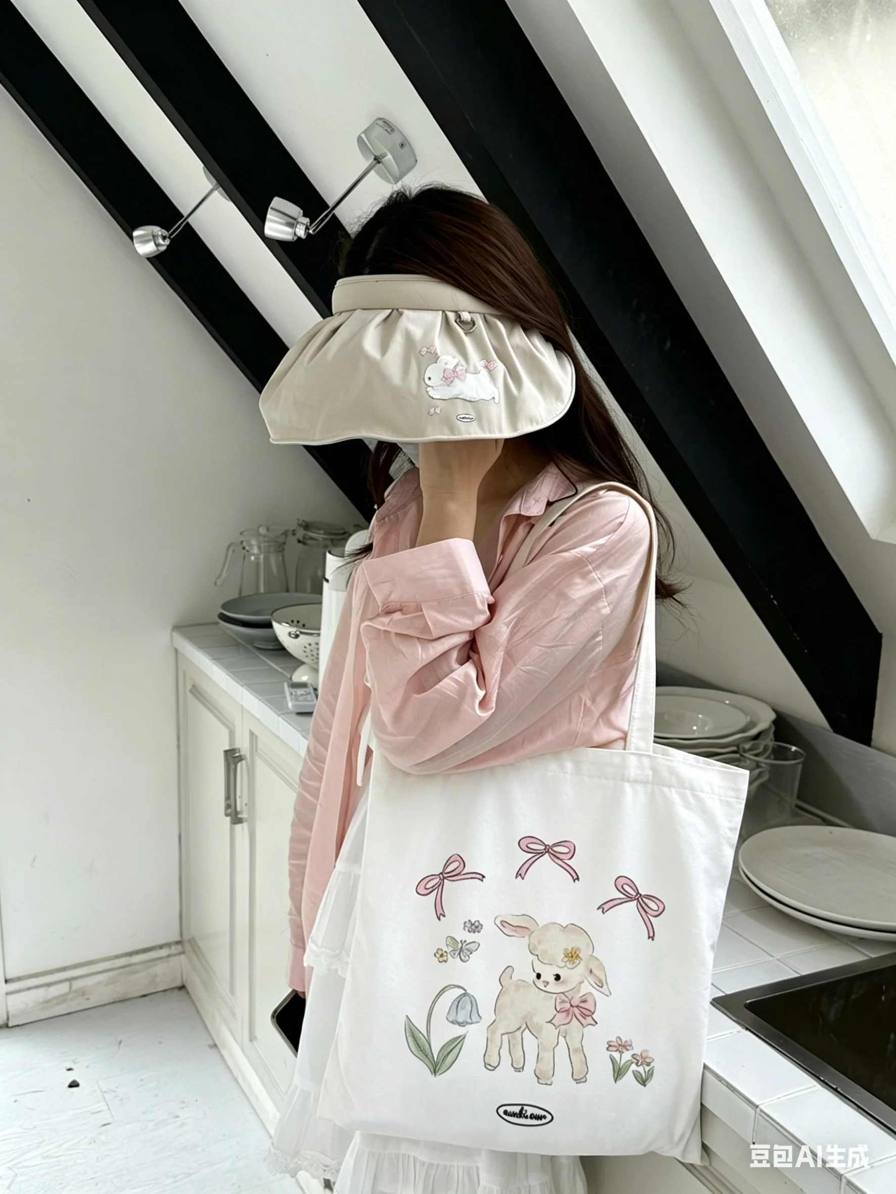 2026 Little lamb canvas bag, single-shoulder canvas bag, bow-shaped, little rabbit girl, large capacity canvas bag
2026 Little lamb canvas bag, single-shoulder canvas bag, bow-shaped, little rabbit girl, large capacity canvas bag