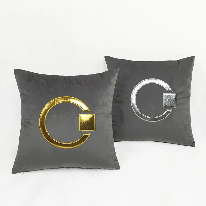 Fashion Cushion Cover Velvet 45x45cm Simple Modern Gold Silver Grey Pillow Cover for Livingroom Decorative Sofa Pillowcase
Fashion Cushion Cover Velvet 45x45cm Simple Modern Gold Silver Grey Pillow Cover for Livingroom Decorative Sofa Pillowcase
