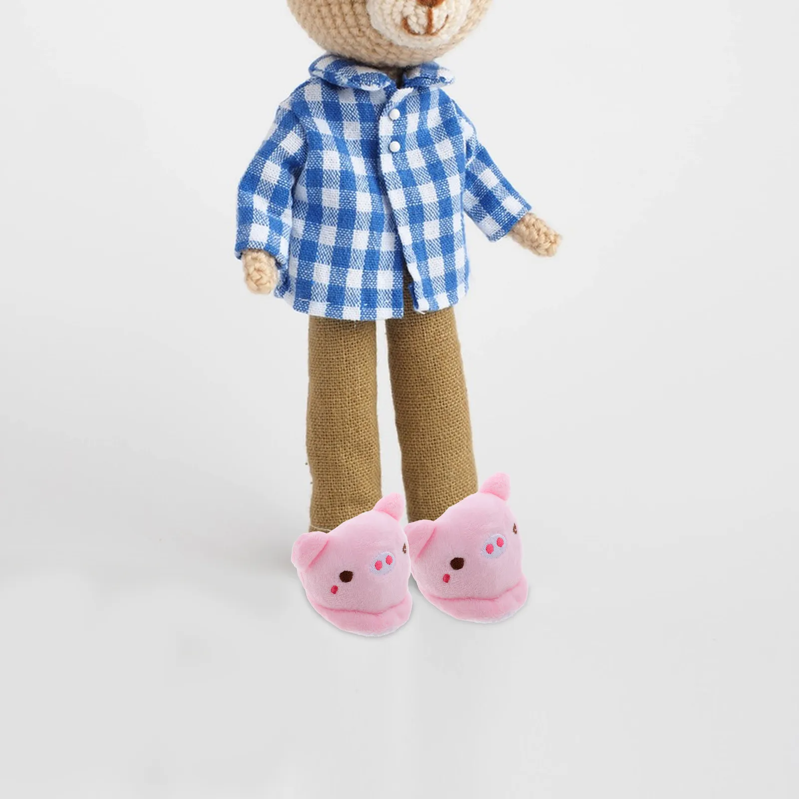 1Pair Cute Pig Slippers Accessories Winter Shoe Collection for 18 Inch Girl Cartoon Animal Shoe Accessories
1Pair Cute Pig Slippers Accessories Winter Shoe Collection for 18 Inch Girl Cartoon Animal Shoe Accessories
